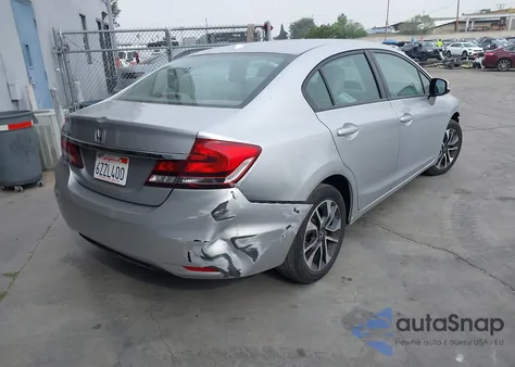 2013 Honda Civic Ex-L z USA, uszkodzony, nr VIN 19XFB2F94DE218218
